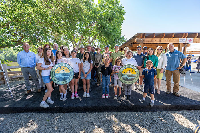 California State Parks and partners celebrate the official opening of Dos Rios on June 12, 2024.